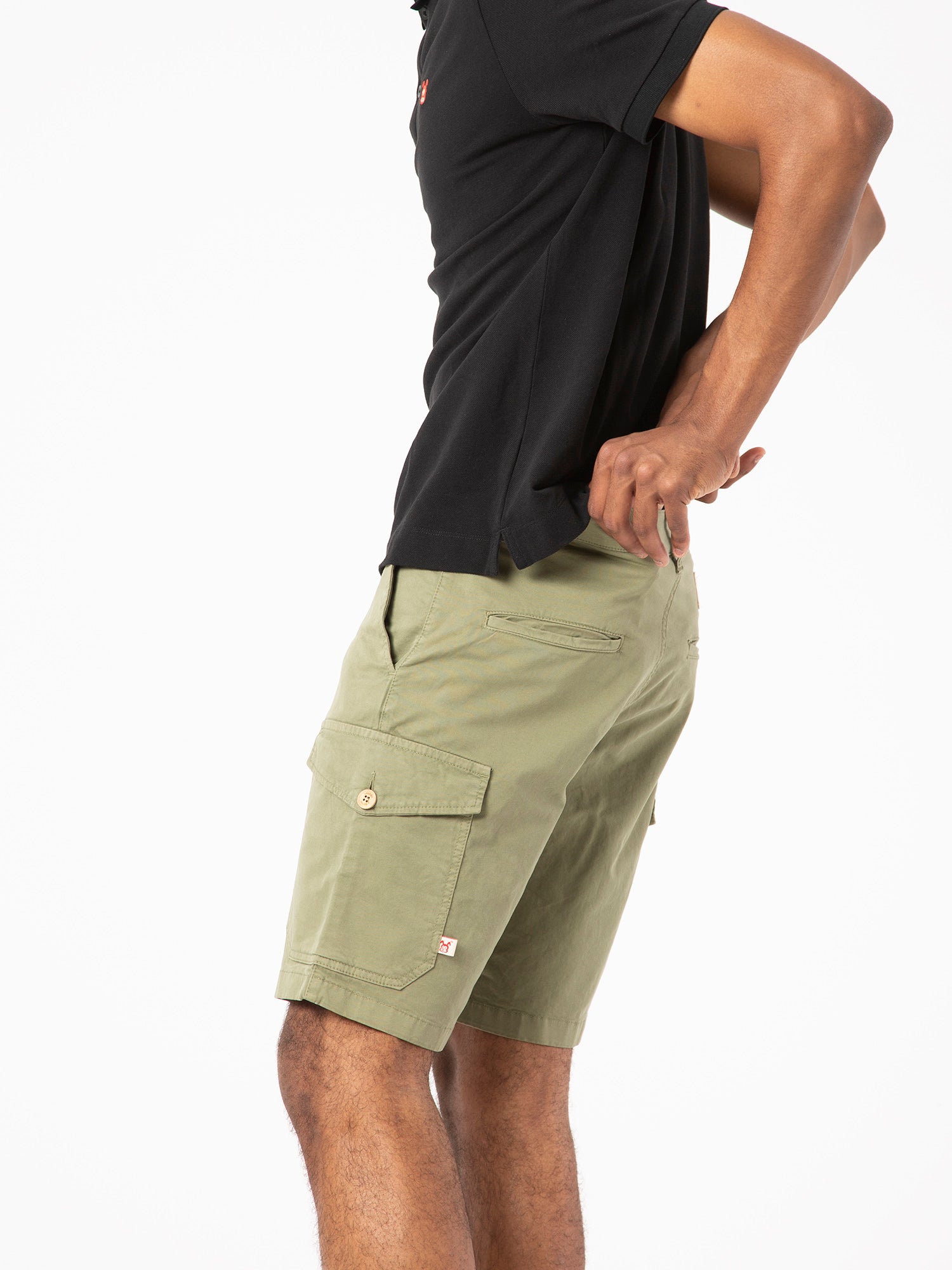 Mens Shorts Shorts Cargo Hombre Slim Technical Stretch Cargo