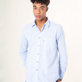 CAMISA DE HOMBRE LINO FURAY SKY BLUE