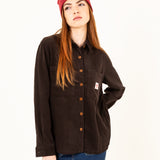 CAMISA BILLIE BROWN CHOCO