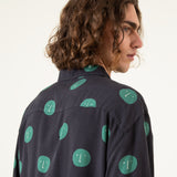 CAMISA GASSET FACES VERDE