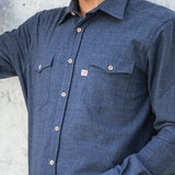 CAMISA DE HOMBRE FURAY WESTERN BLUE