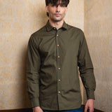 CAMISA DE HOMBRE RULFO VERDE