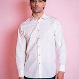 CAMISA DE HOMBRE RULFO BLANCO ROTO