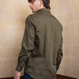 CAMISA DE HOMBRE RULFO VERDE
