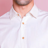 CAMISA DE HOMBRE RULFO BLANCO ROTO