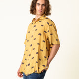 CAMISA GASSET AMARILLA GEO