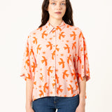 CAMISA PAZ ROSA AVES