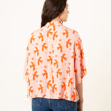 CAMISA PAZ ROSA AVES