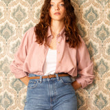 CAMISA DE MUJER DE TENCEL BESSIE PINK