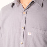 CAMISA DE HOMBRE LINO FURAY GREY