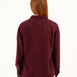 CAMISA BILLIE BURGUNDY