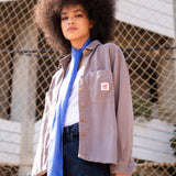 CAMISA BILLIE TAUPE
