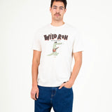 CAMISETA UNISEX BLANCA WILD RON