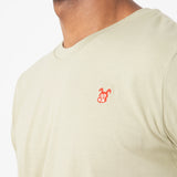 CAMISETA UNISEX SALVIA GREEN LOGO