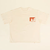 CAMISETA UNISEX OVERSIZE CREMA UMEKO