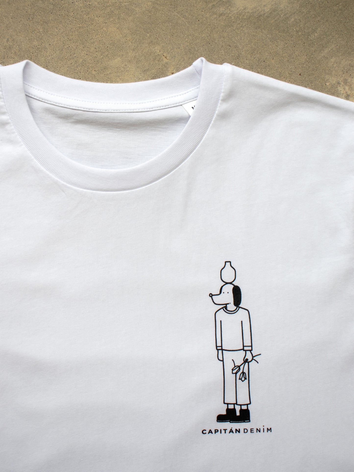 CAMISETA UNISEX DE ALGODÓN ORGÁNICO PERRO JARRON