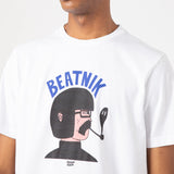 CAMISETA BEATNIK BLANCO UNISEX