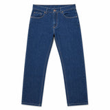 Capitandenim Ray Lightweight Rinsed Blue denim jeans for men, designed and made in Spain. Features a classic 5-pocket style and zip closure.