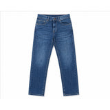 Capitandenim Ray lightweight used blue 100% cotton regular fit jeans with 5 pockets and zip closure.