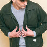 CHAQUETA DE HOMBRE JARDIEL VERDE OSCURO