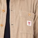 Unisex corduroy jacket PECKINPAH BEIGE