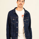GINO DARK BLUE MEN'S DENIM JACKET
