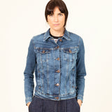 CAZADORA VAQUERA DE MUJER PATTI MID BLUE