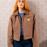 CHAQUETA DE MUJER CLARA MARRON