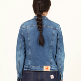 CAZADORA VAQUERA DE MUJER PATTI MID BLUE