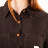 CAMISA BILLIE BROWN CHOCO