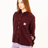CAMISA BILLIE BURGUNDY