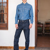 PANTALÓN VAQUERO DE HOMBRE SANFORD RINSED BLUE