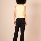 PANTALONES NEGROS MOMFIT DE MUJER TULSA VINTAGE BLACK