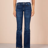 PANTALÓN VAQUERO BOOTCUT DE MUJER  JOPLIN DARK USED BLUE