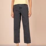 PANTALÓN VAQUERO DE MUJER MOMFIT TULSA OLD GREY
