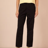 PANTALONES NEGROS MOMFIT DE MUJER TULSA VINTAGE BLACK