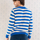 JERSEY MARRIOT AZUL Y BLANCO