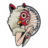 PARCHE LA BARBUDA MONONOKE SAVAGE LOBO