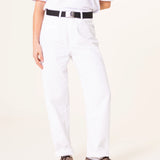 PANTALONES MOMFIT DE MUJER TULSA WHITE