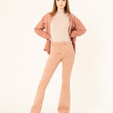 WOMEN'S BOOTCUT PANTS VAINICA OLD CORAL
