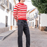 PANTALÓN VAQUERO DE HOMBRE LUCHO VINTAGE BLACK