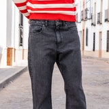PANTALÓN VAQUERO DE HOMBRE LUCHO VINTAGE BLACK
