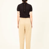 PANTALÓN JOGGER DE TENCEL™ Lyocell fibers ELIS BEIGE