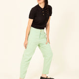 PANTALÓN JOGGER DE TENCEL™ Lyocell fibers ELIS MINT