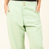 PANTALÓN JOGGER DE TENCEL™ Lyocell fibers ELIS MINT