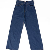 CHAVELA WIDE LEG DRY BLUE TENCEL DENIM