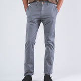 BERRY OLD GRAY CHINESE PANTS