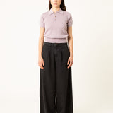 JEANS WIDE LEG TENCEL™ Lyocell fibers DE MUJER  YAYOI VINTAGE BLACK