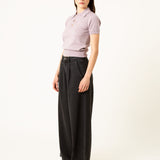 JEANS WIDE LEG TENCEL™ Lyocell fibers DE MUJER  YAYOI VINTAGE BLACK