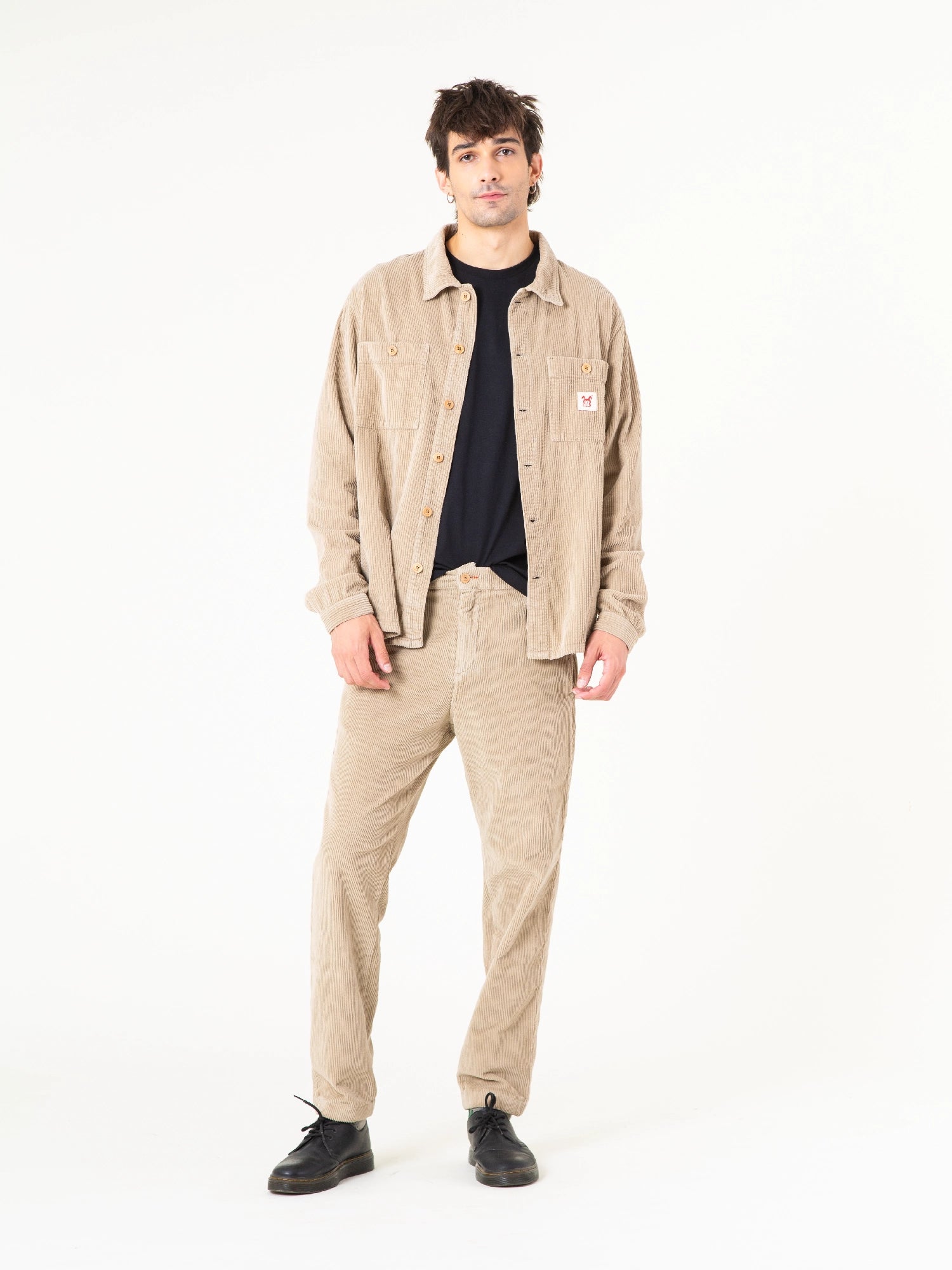 Pantalón de hombre de pana BONET PANA BEIGE – capitandenim